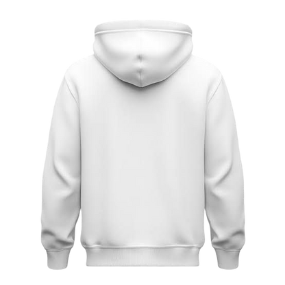 white hoodie