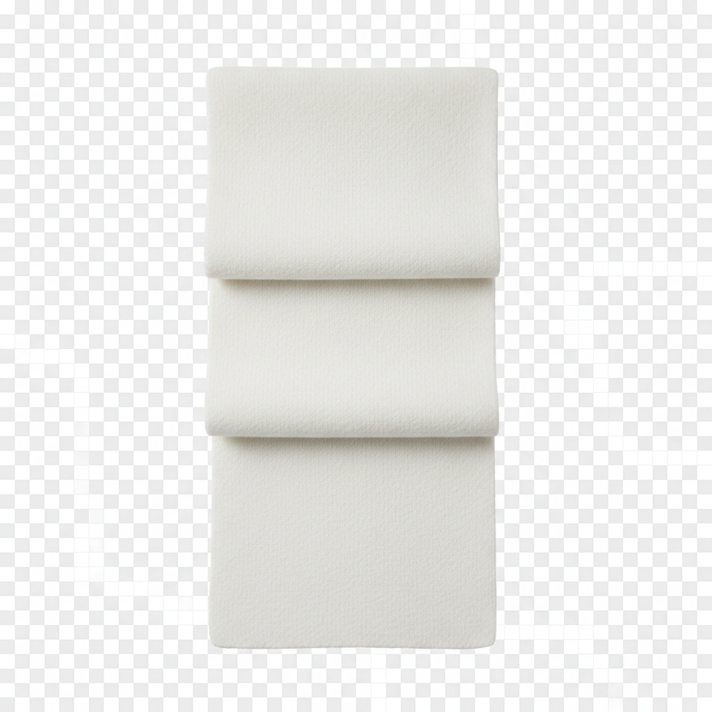 White Scarf on transparent background
