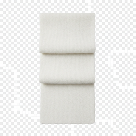 White Scarf on transparent background